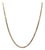 S Link Chain Necklace 14k Yellow Gold 15.75" 1.9mm For Sale