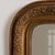 French 19th Century France Antique Gold Carved Giltwood Mirror For Sale - Image 3 of 7
