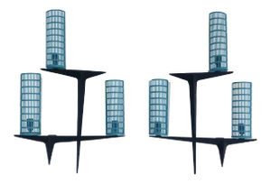 1960s Maison Arlus Sconces - a Pair