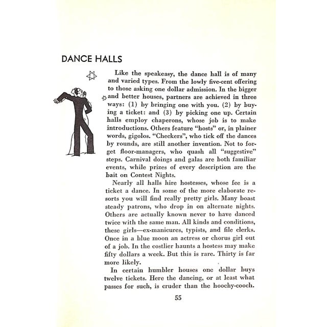 Paper "Nightlife Vanity Fair's Intimate Guide to New York After Dark" 1931 Shaw, Charles G. For Sale - Image 7 of 9