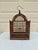 Wood Vintage Mid Century Asian Bamboo Bird Cage For Sale - Image 7 of 12