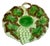 Majolica Vintage Majolica Caldas Console Bowl For Sale - Image 4 of 12