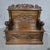 Vintage Green Man Hall Monks Bench, 1920 For Sale - Image 14 of 14