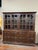 Rustic Rustic Solid Wood Hutch With Glass-Panel Doors For Sale - Image 3 of 7