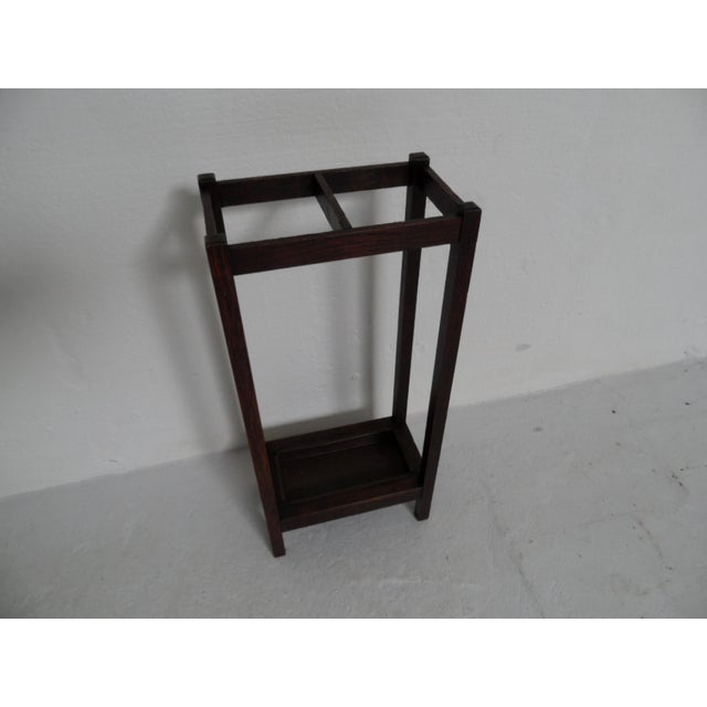 Antique Oak Umbrella Holder, 1890s For Sale - Image 4 of 9