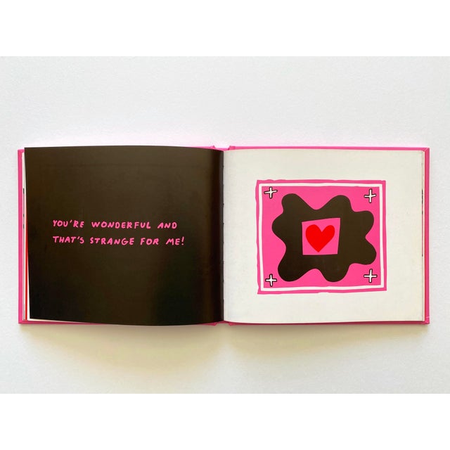 Paper Keith Haring Estate Vintage 1999 First Edition " Love " Hardcover Pop Art Book For Sale - Image 7 of 12