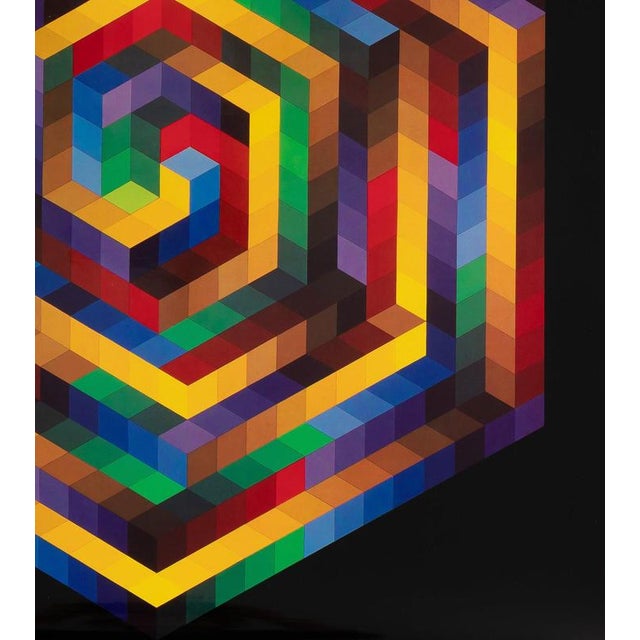 Victor Vasarely, HAT B, Photogravure For Sale - Image 4 of 5