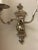 1920s Caldwell Silver Plated Double Arm Sconces - a Pair For Sale - Image 5 of 8