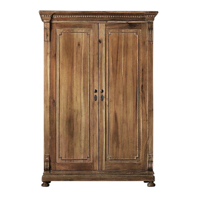 Traditional Restoration Hardware St James Armoire Chairish