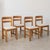 French 1940s French Elm Dining Chairs, Set of 4 For Sale - Image 3 of 16