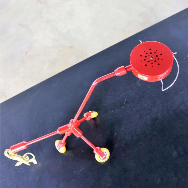 Kila Red Dog Rolling Table Lamp by Harry Allen for Ikea For Sale - Image 6 of 13