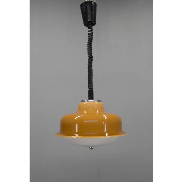 Pendant by meblo, guzzini, italy adjustable length of cable: 77-137cm 1x45w, e25-e27 bulb us wiring compatible. This piece...