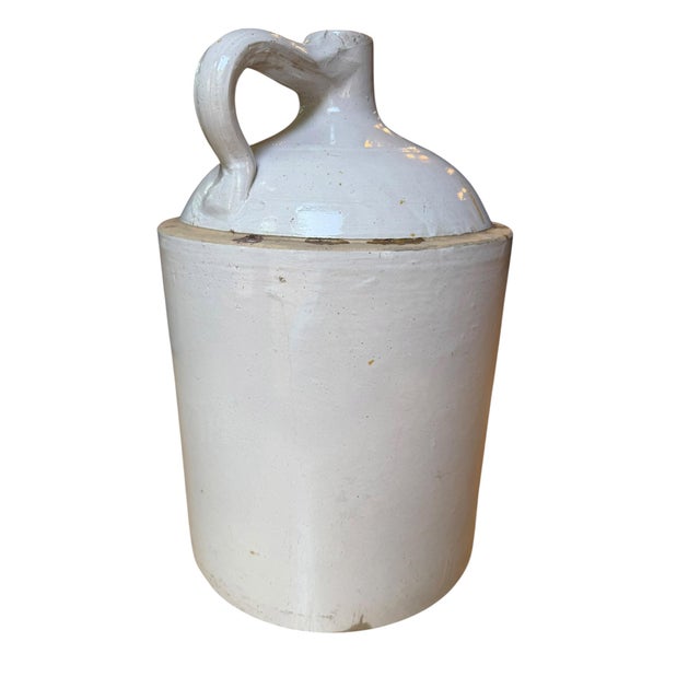 Antique Red Wing Union Stoneware 5-Gallon Shoulder Jug, Circa 1915–1936 For Sale - Image 9 of 11