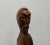Brown Vintage Wooden Sacral Figurine Sculpture For Sale - Image 8 of 18