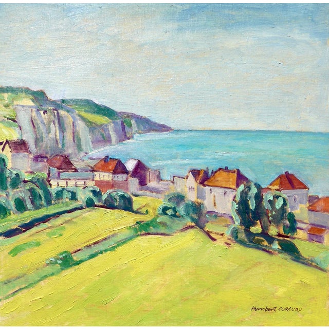 Contemporary French Coastline, Trouville France For Sale - Image 3 of 6