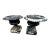 Late 19th Century Victorian Cast Iron Garden Urns - A Pair For Sale