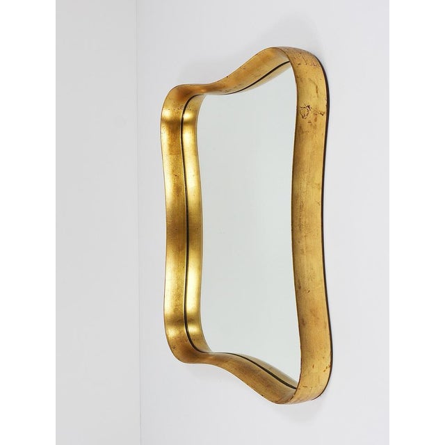 Austrian Gilt Wood Mirror by Max Welz Vienna, 1940s For Sale - Image 15 of 18