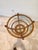 Vintage Sculptural Palm Beach Style Rattan Coffee Table With Round Glass Top, C. 1970s For Sale In Miami - Image 6 of 9