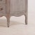 Gray French Louis XV Style Painted Three Drawer Commode C 1945 For Sale - Image 8 of 10
