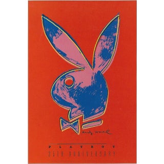 Andy Warhol Playboy 35th Anniversary Poster Holiday Sale For Sale