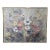 Large Signed Lee Reynolds Floral Still Life Painting in Original Brass Frame For Sale