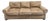 Restoration Hardware Lancaster Luxe Extra-Deep Tan Leather Three-Seat Sofa For Sale