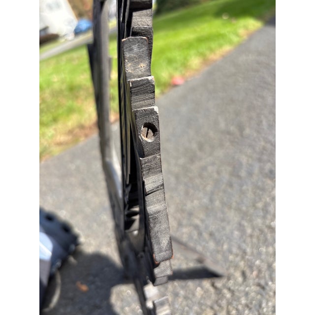 Black Forest Hand-Carved Standing Picture Frame - Late 19th to Early 20th-Century For Sale - Image 4 of 6