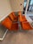 Vintage Set of 6 Mid-Century Modern Milo Baughman for Thayer Coggin Chrome Dining Chairs & Smoked Glass Dinning Table For Sale In Chicago - Image 6 of 17