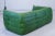Ligne Roset Togo Sofa in Green Leather by Michel Ducaroy, 1970s For Sale - Image 4 of 17