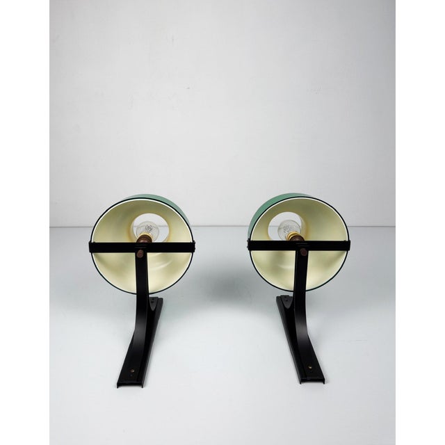 Max Bill Wall Lamps by Miguel Milà for Polinax, 1960s, Set of 2 For Sale - Image 4 of 13