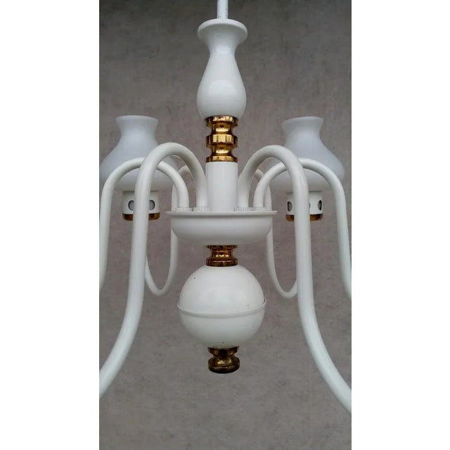 Vintage Chandelier & Table Lamp, 1970s, Set of 2 For Sale - Image 18 of 18