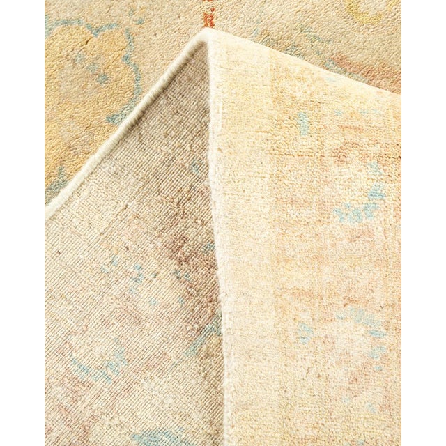 Mogul Collection Hand-Knotted Area Rug - Ivory 8' 3" x 10' 9" For Sale In New York - Image 6 of 9
