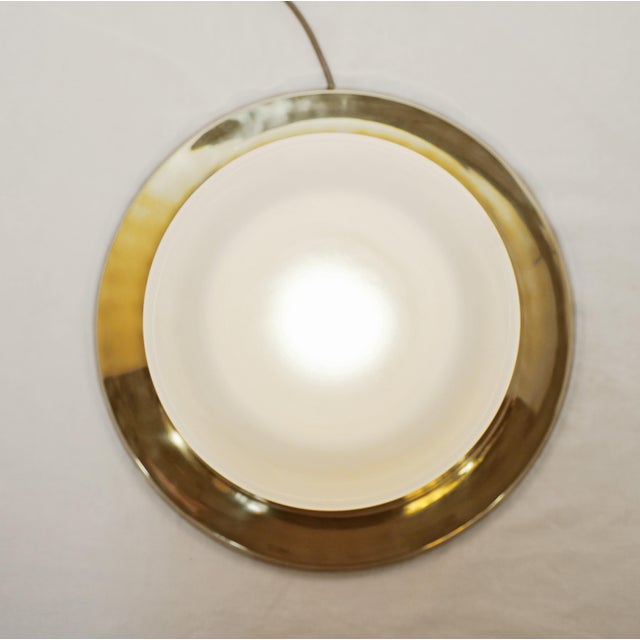 Metal Art Nouveau Ceiling Lamp, 1890s For Sale - Image 7 of 10
