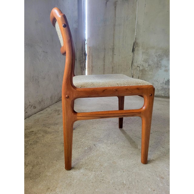 Wood Dining Chairs by Johannes Andersen for Uldum, 1960s, Set of 6 For Sale - Image 7 of 18