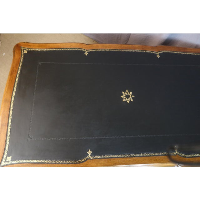 Louis XV Style Walnut Desk For Sale - Image 9 of 15