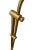 Traditional Early 21st Century Frederick Cooper Brass Look Adjustable Floor Accent Lamp For Sale - Image 3 of 5