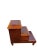 Beautifully crafted English library steps in mahogany with inlaid leather accents. Features two compartments for...
