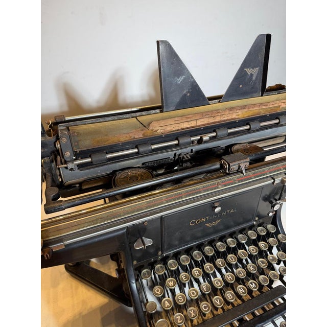 Vintage Continental Rapidus Typewriter For Sale - Image 5 of 13