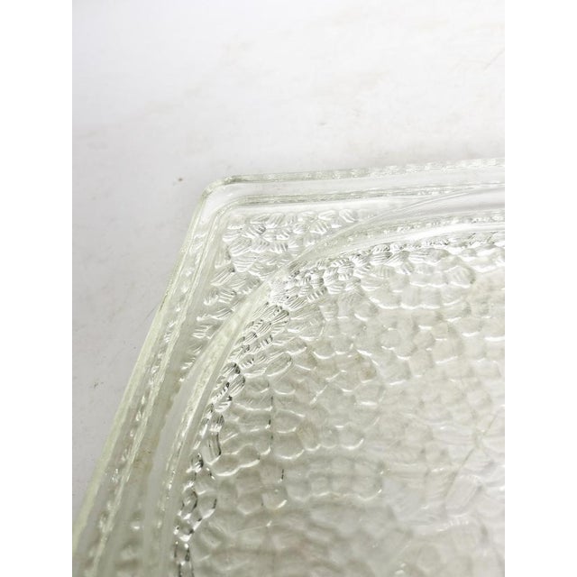 Glass Ashtray in Saint-Gobain Glass attributed to Le Corbusier, France, 1930s For Sale - Image 6 of 10