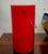 1960s Morgan Design Bucket Brigade Lidded Ice Bucket Bright fire brigade red insulated ice bucket, tall enough to hold a...