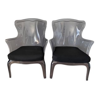 Pedali Pasha 660.3 Translucent Chairs (Two) For Sale