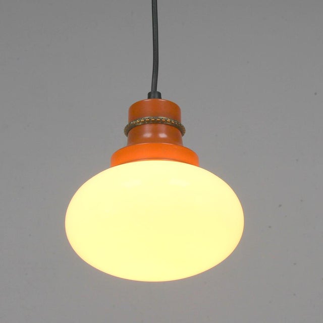 Mid-Century Modern Vintage Lamp in Crystal and Metal, 1960s For Sale - Image 3 of 4