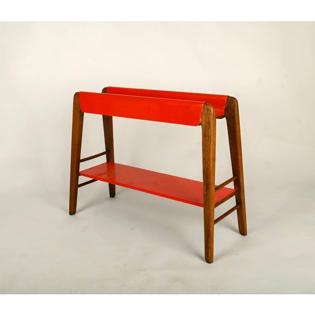Wood Mid-Century Flower Table by Ladislav Bartoníček for Krásná Jizba, 1940s For Sale - Image 7 of 7