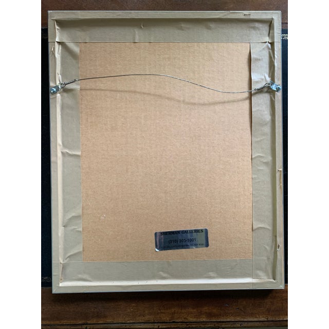 Vintage 1960 Original Watercolor "The Divine Comedy "Purgatory Canto 16 " by Salvador Dali For Sale In Los Angeles - Image 6 of 7