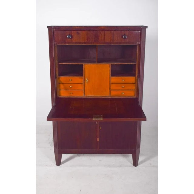 Portuguese Abattant Desk, 1890s For Sale - Image 13 of 15