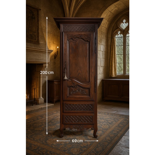 This exceptional 18th-century louis xv cabinet is a rare find — not only for its hand-carved beauty, but especially for...