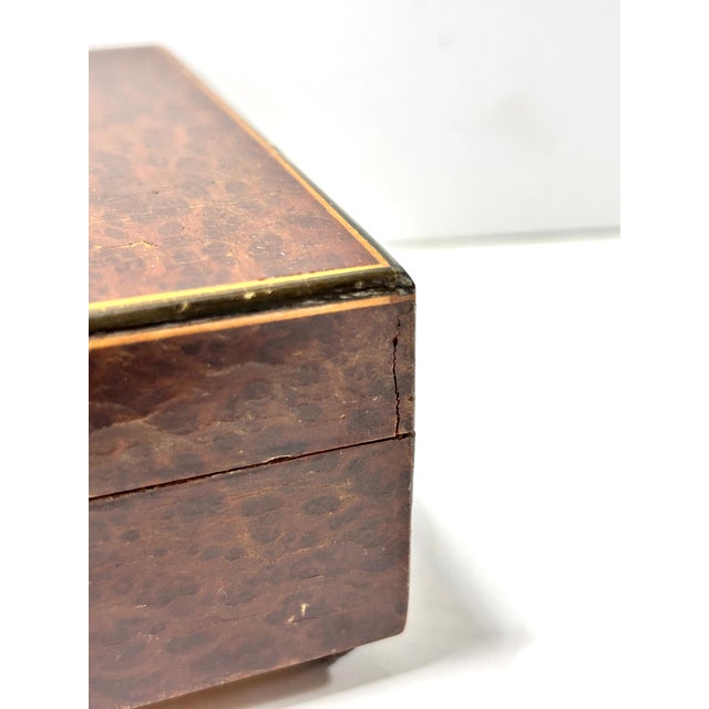 Vintage Reuge Sainte-Croix Swiss Music Box in Burl Wood Case, Working For Sale - Image 12 of 17
