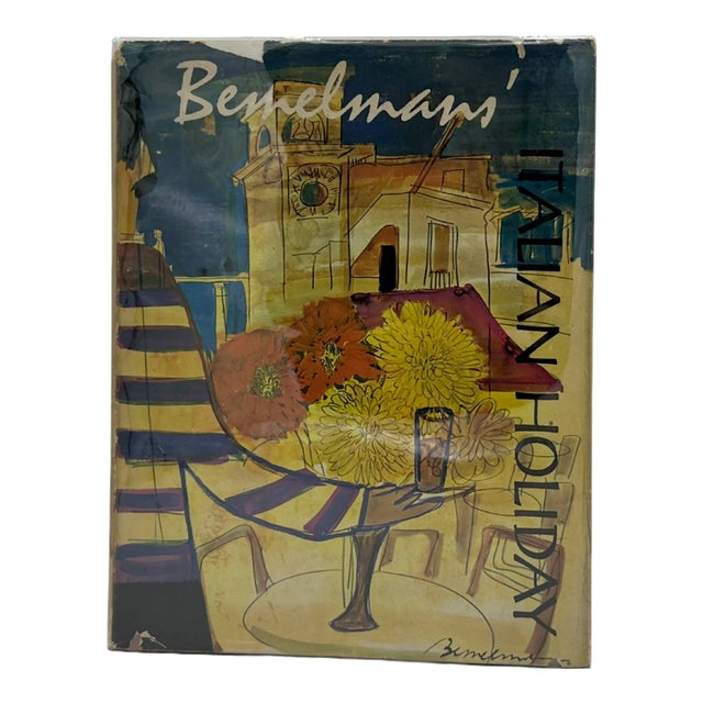 Italian Holiday by Ludwig Bemelmans 1961 Book 1st Edition Hardcover For Sale