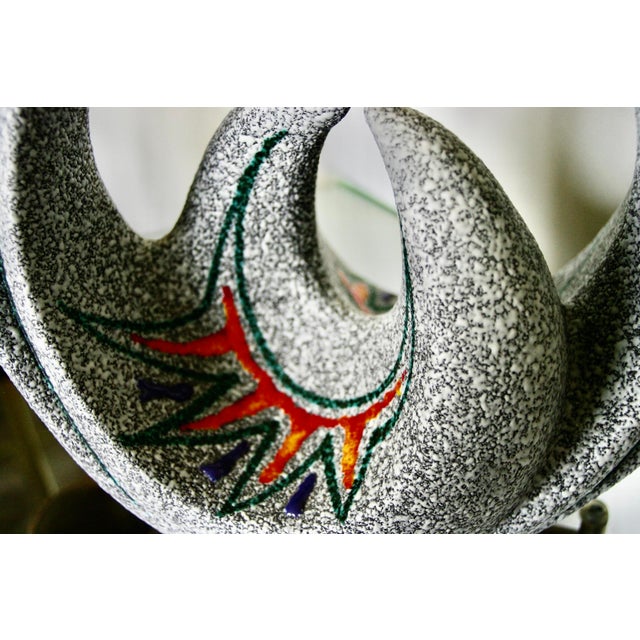 Ceramic Ceramic Vase by Roberto Rigon for Bertoncello Ceramiche, Italy, 1960 For Sale - Image 7 of 10