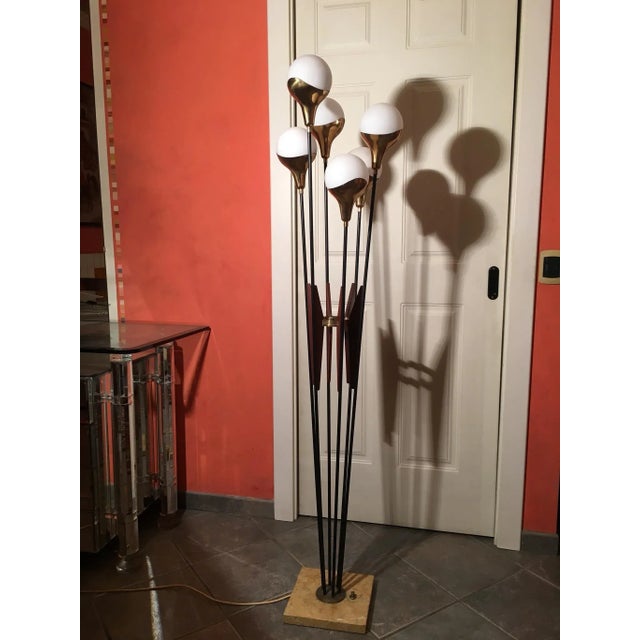 Mid-Century Floor Lamp from Stilnovo For Sale - Image 13 of 14